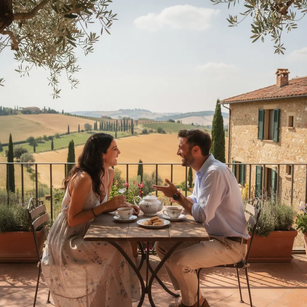 Un infuso di tè verde con fette di limone e foglie di menta fresca.